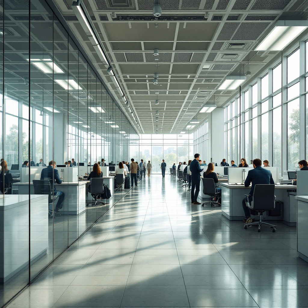 Queue detection and video surveillance with AI in banks