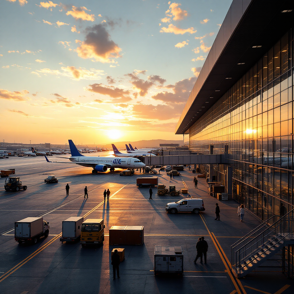 Airport runway and apron safety video analytics