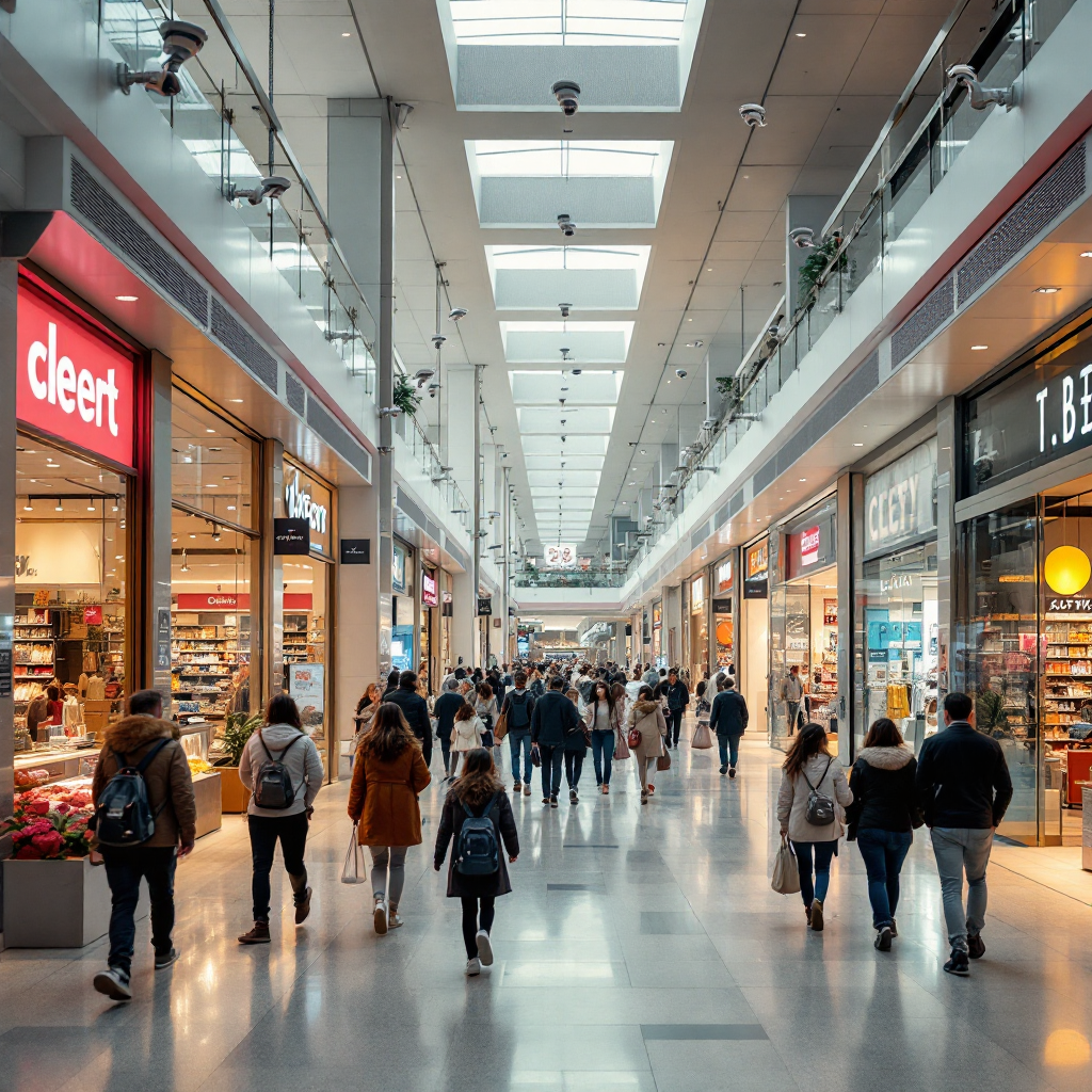 Left-behind object detection in malls with AI