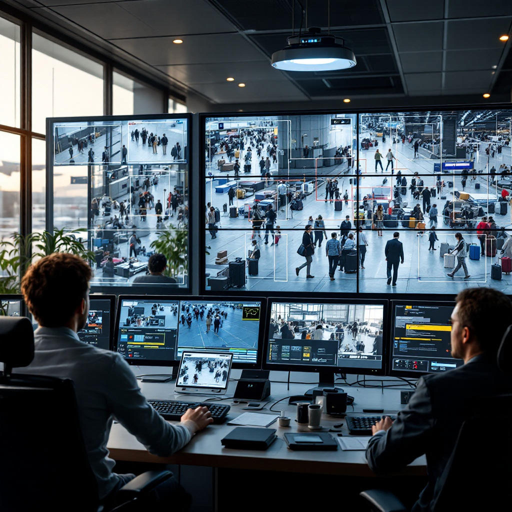 Real-time left-behind object detection in terminals