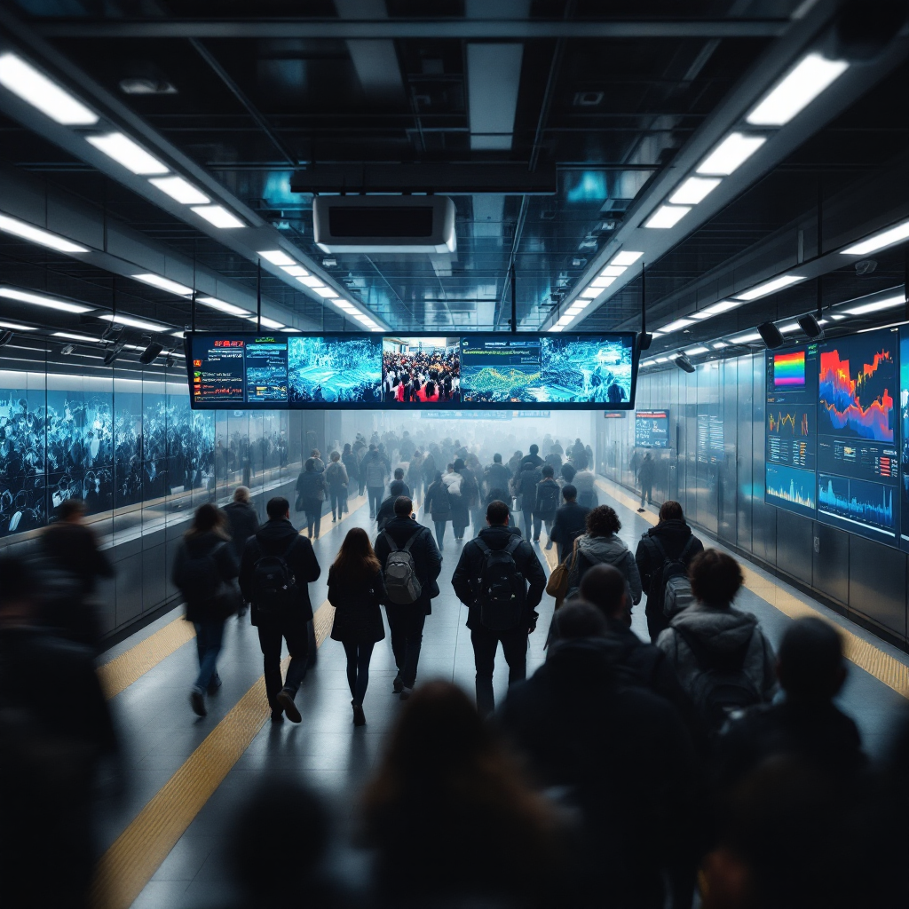 AI video analytics for metro stations
