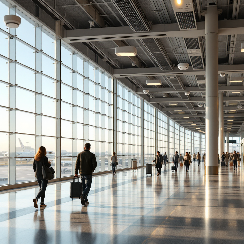 Detección de caídas en aeropuertos: sistemas de sensores en tiempo real