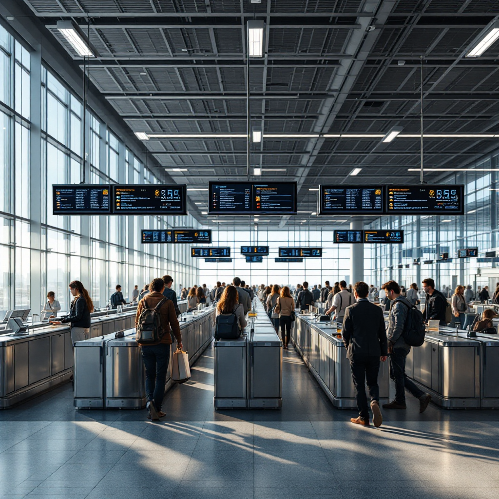 Conteo de personas en aeropuertos con sensores de pasajeros