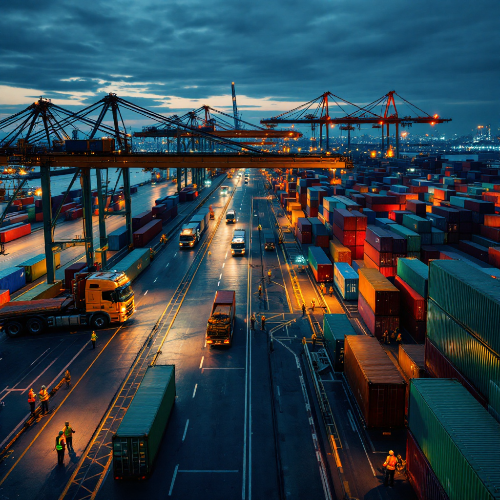 AI PPE detection in ports and terminals