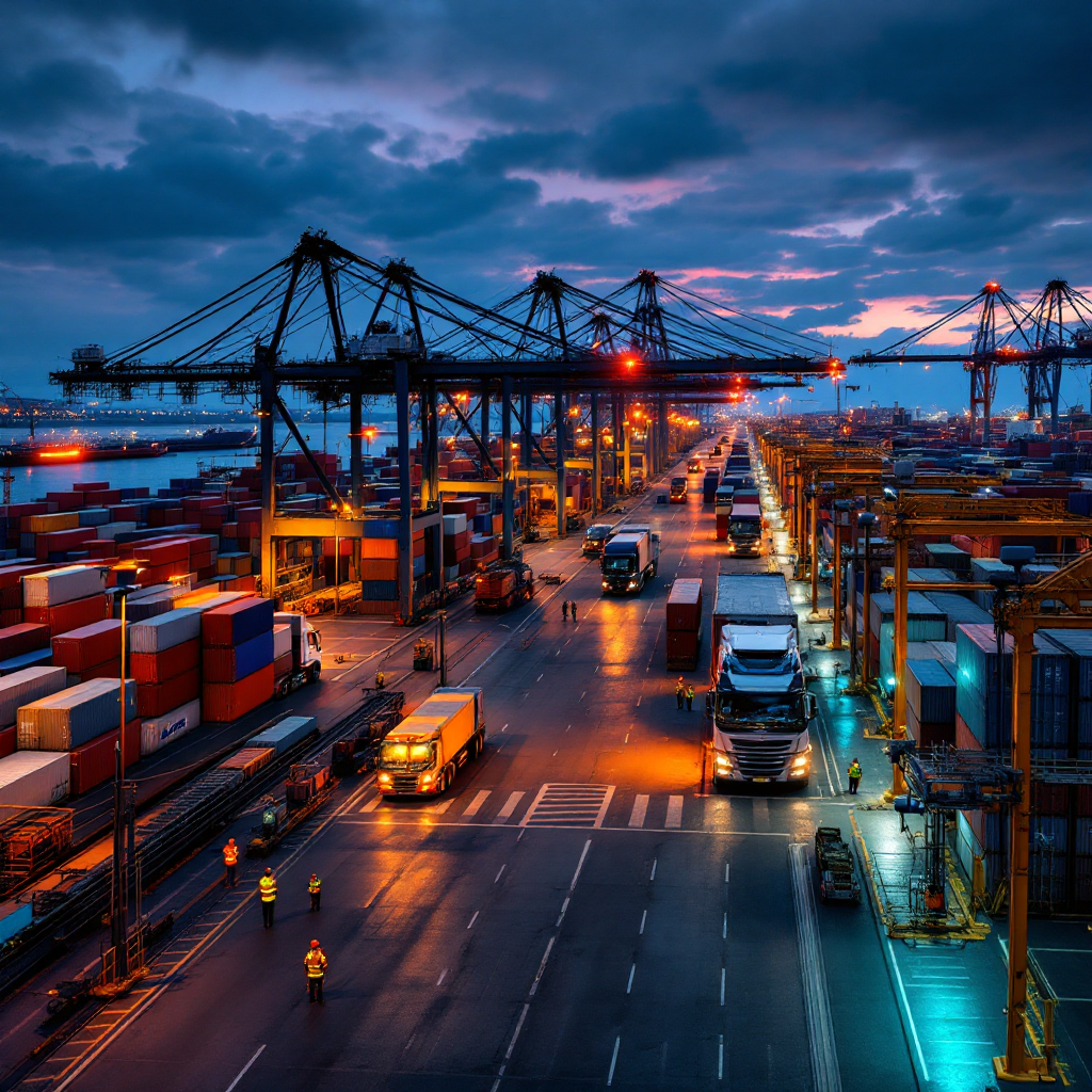 AI PPE detection in ports and terminals