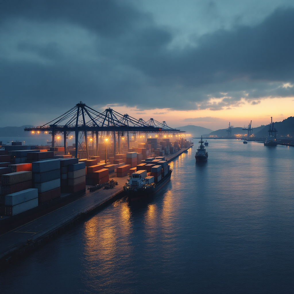 Thermal camera for people detection in ports & terminals