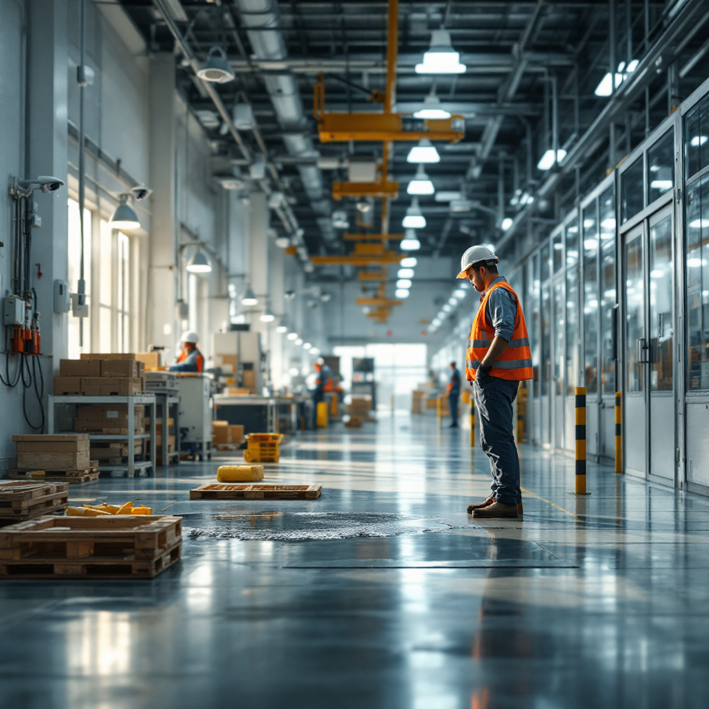 AI Spill or Leakage Detection on Production Floors