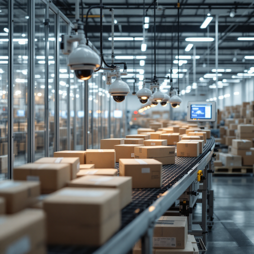 Anomaly detection AI vision for cutting and packing areas